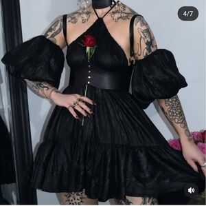 Label Rail X Mimi Almighty Puff Sleeve dress